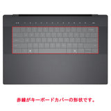 ClearView Dell XPS 16 9640 2024年モデル 用 キーボードカバー 保護 フィルム 日本製