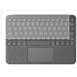 ClearView ロジクール Combo Touch (iPad 10.2インチ 第7/8/9世代用) iK1057BKA 用 キーボードカバー 保護 フィルム 日本製
