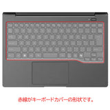 ClearView Fujitsu FMV Note M M55-K3 WM1-K3 2025年10月モデル 用 キーボードカバー 保護 フィルム 日本製