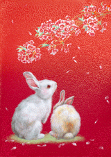 「桜に想う」(ガレリアプリント)後藤真由美