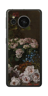 AQUOS sense7用 背面 保護 フィルム 名画プリント クロード・モネ ( Claude Monet ) 春の花