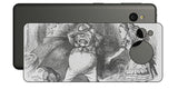 AQUOS sense7用 背面 保護 フィルム 名画プリント ジョン・テニエル ( John Tenniel ) トゥイードルダム