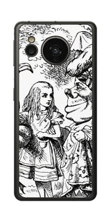 AQUOS sense7用 背面 保護 フィルム 名画プリント ジョン・テニエル ( John Tenniel ) 侯爵夫人