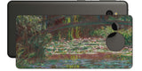 AQUOS sense7 plus用 背面 保護 フィルム 名画プリント クロード・モネ ( Claude Monet ) 睡蓮の池