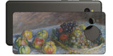 AQUOS sense7 plus用 背面 保護 フィルム 名画プリント クロード・モネ ( Claude Monet ) 林檎と葡萄