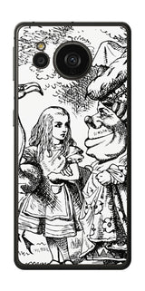 AQUOS sense7 plus用 背面 保護 フィルム 名画プリント ジョン・テニエル ( John Tenniel ) 侯爵夫人