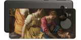 AQUOS sense7 plus用 背面 保護 フィルム 名画 プリント フェルメール ディアナとニンフたち ( ヨハネス・フェルメール Johannes Vermeer )