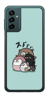ClearView サムスン Galaxy M23 5G用 【コラボ プリント Design by お腹すい汰 001 】 背面 保護 フィルム 日本製