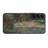 サムスン Galaxy S22用 背面 保護 フィルム 名画プリント クロード・モネ ( Claude Monet ) 睡蓮の池