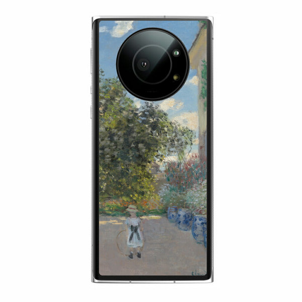 Leica Leitz Phone 1用 背面 保護 フィルム 名画プリント クロード・モネ （ Claude Monet ) アルジャントゥイユの画家の家