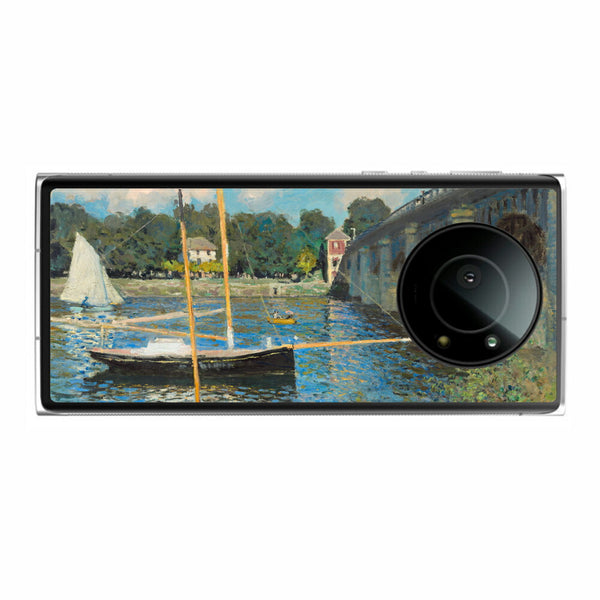 Leica Leitz Phone 1用 背面 保護 フィルム 名画プリント クロード・モネ （ Claude Monet ) アルジャントゥイユの橋