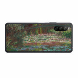 Sony Xperia 10 III用 背面 保護 フィルム 名画プリント クロード・モネ ( Claude Monet ) 睡蓮の池