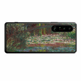 Sony Xperia 1 III用 背面 保護 フィルム 名画プリント クロード・モネ ( Claude Monet ) 睡蓮の池