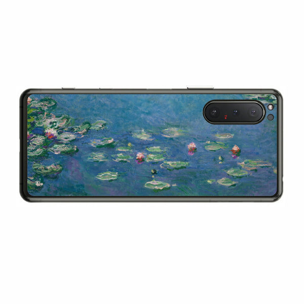 Sony Xperia 5 II用 背面 保護 フィルム 名画プリント クロード・モネ （ Claude Monet ) 睡蓮