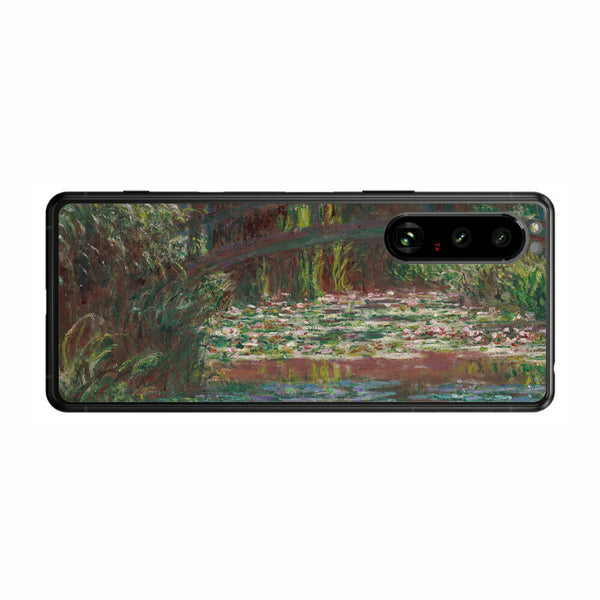 Sony Xperia 5 III用 背面 保護 フィルム 名画プリント クロード・モネ （ Claude Monet ) 睡蓮の池