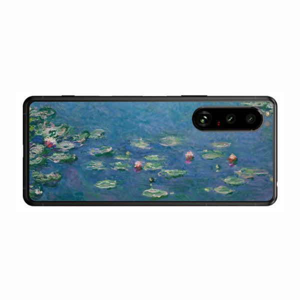 Sony Xperia 5 III用 背面 保護 フィルム 名画プリント クロード・モネ （ Claude Monet ) 睡蓮