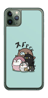 ClearView iPhone 11 Pro Max用 【コラボ プリント Design by お腹すい汰 001 】 背面 保護 フィルム 日本製