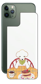 iPhone 11 Pro Max用 【コラボ プリント Design by よこお さとみ 005 】 背面 保護 フィルム 日本製