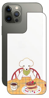 iPhone 12 Pro Max用 【コラボ プリント Design by よこお さとみ 005 】 背面 保護 フィルム 日本製