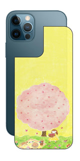 iPhone 12 Pro / iPhone 12用 【コラボ プリント Design by よこお さとみ 003 】 背面 保護 フィルム 日本製