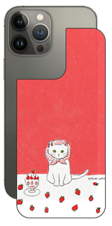 iPhone 13 Pro Max用 【コラボ プリント Design by よこお さとみ 001 】 背面 保護 フィルム 日本製