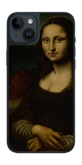 iPhone 14 plus用 背面 保護 フィルム 名画 プリント ダ・ヴィンチ モナリザ( レオナルド・ダ・ヴィンチ Leonardo da Vinci )