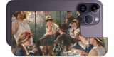 iPhone 14 pro Max用 背面 保護 フィルム 名画 プリント ルノワール 舟遊びをする人々の昼食( ピエール=オーギュスト・ルノワール Pierre-Auguste Renoir )