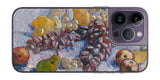 iPhone 14 pro Max用 背面 保護 フィルム 名画 プリント ゴッホ ぶどう、レモン、梨、りんご( フィンセント ファン ゴッホ Vincent Willem van Gogh )