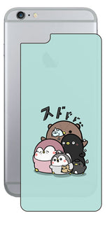 ClearView iPhone 6 Plus 6s Plus用 【コラボ プリント Design by お腹すい汰 001 】 背面 保護 フィルム 日本製