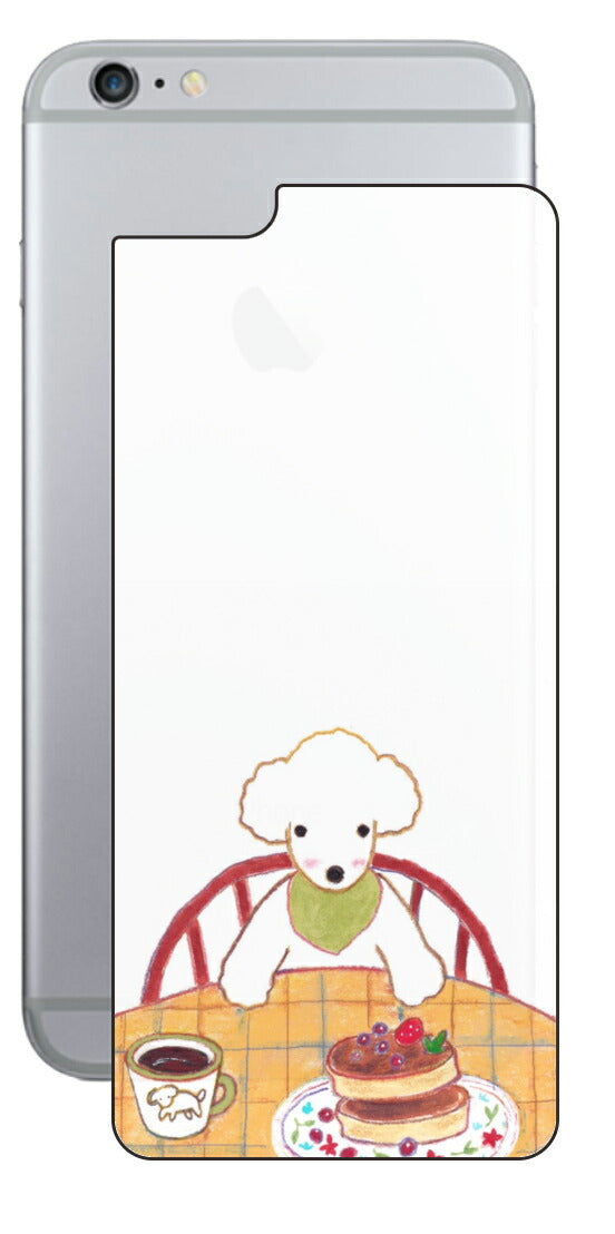 iPhone 6 Plus / 6s Plus用 【コラボ プリント Design by よこお さとみ 005 】 背面 保護 フィルム 日本製