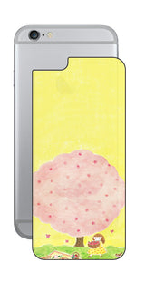 iPhone 6 / 6s用 【コラボ プリント Design by よこお さとみ 003 】 背面 保護 フィルム 日本製