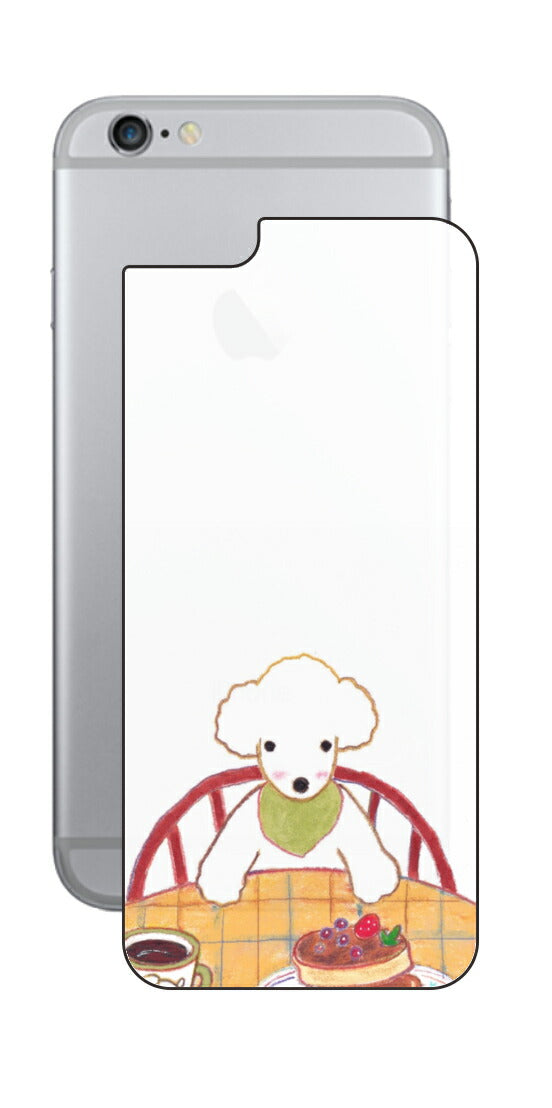 iPhone 6 / 6s用 【コラボ プリント Design by よこお さとみ 005 】 背面 保護 フィルム 日本製