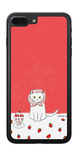 iPhone 7 Plus用 【コラボ プリント Design by よこお さとみ 001 】 背面 保護 フィルム 日本製