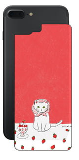 iPhone 7 Plus用 【コラボ プリント Design by よこお さとみ 001 】 背面 保護 フィルム 日本製