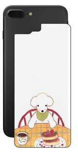 iPhone 7 Plus用 【コラボ プリント Design by よこお さとみ 005 】 背面 保護 フィルム 日本製