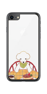 iPhone SE 2020 第2世代 / iPhone 8用 【コラボ プリント Design by よこお さとみ 005 】 背面 保護 フィルム 日本製