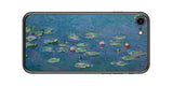 iPhone SE 第2世代用 背面 保護 フィルム 名画プリント クロード・モネ ( Claude Monet ) 睡蓮