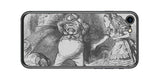 iPhone SE 第2世代用 背面 保護 フィルム 名画プリント ジョン・テニエル ( John Tenniel ) トゥイードルダム