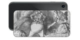 iPhone SE 第2世代用 背面 保護 フィルム 名画プリント ジョン・テニエル ( John Tenniel ) トゥイードルダム