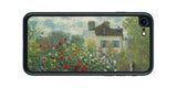 iPhone SE 2022 第3世代用 背面 保護 フィルム 名画プリント クロード・モネ ( Claude Monet ) アルジャントゥイユのモネの家の庭