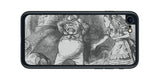 iPhone SE 2022 第3世代用 背面 保護 フィルム 名画プリント ジョン・テニエル ( John Tenniel ) トゥイードルダム