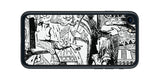 iPhone SE 2022 第3世代用 背面 保護 フィルム 名画プリント ジョン・テニエル ( John Tenniel ) 王様と女王様