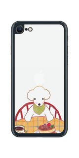 iPhone SE 2022 第3世代用 【コラボ プリント Design by よこお さとみ 005 】 背面 保護 フィルム 日本製