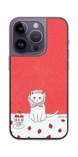 iPhone 14 Pro用 【コラボ プリント Design by よこお さとみ 001 】 背面 保護 フィルム 日本製