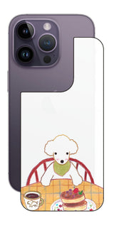 iPhone 14 Pro用 【コラボ プリント Design by よこお さとみ 005 】 背面 保護 フィルム 日本製