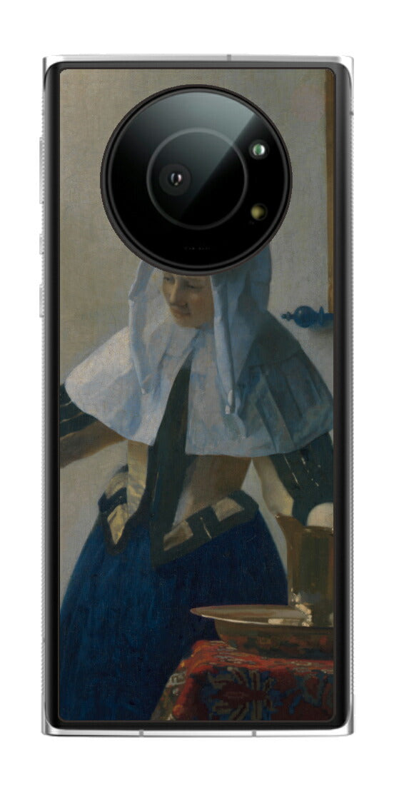 Leica Leitz Phone 1用 背面 保護 フィルム 名画 プリント フェルメール 真珠の耳飾りの少女 （ ヨハネス・フェルメール Johannes Vermeer ）