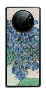 Leica Leitz Phone 1用 背面 保護 フィルム 名画 プリント ゴッホ アイリス( フィンセント ファン ゴッホ Vincent Willem van Gogh )