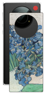 Leica Leitz Phone 1用 背面 保護 フィルム 名画 プリント ゴッホ アイリス( フィンセント ファン ゴッホ Vincent Willem van Gogh )
