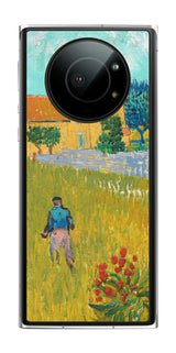 Leica Leitz Phone 1用 背面 保護 フィルム 名画 プリント ゴッホ プロヴァンスの農家( フィンセント ファン ゴッホ Vincent Willem van Gogh )