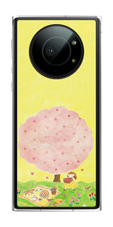 Leica Leitz Phone 1用 【コラボ プリント Design by よこお さとみ 003 】 背面 保護 フィルム 日本製